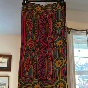 Vera scarf from 1970’s, silk 24x24